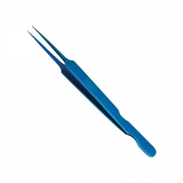 Blue Titanium Tweezer # 1