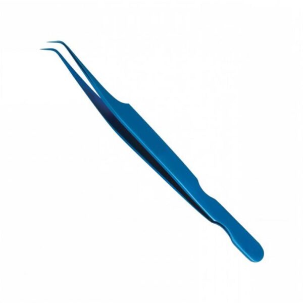 Blue Titanium Tweezer # 4