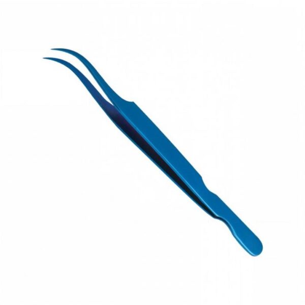 Blue Titanium Tweezer # 5