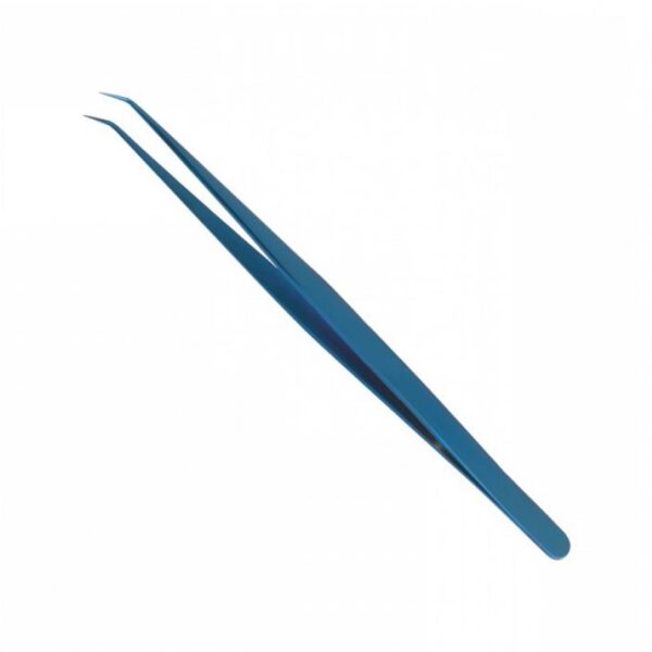 Blue Titanium Tweezer # 8