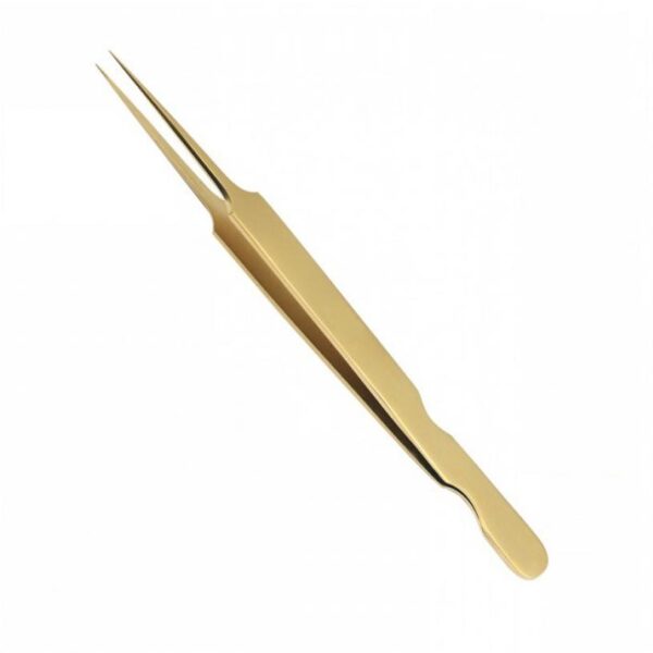 Gold Titanium Tweezer # 1