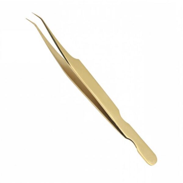 Gold Titanium Tweezer # 4