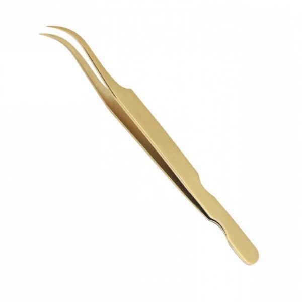 Gold Titanium Tweezer # 5