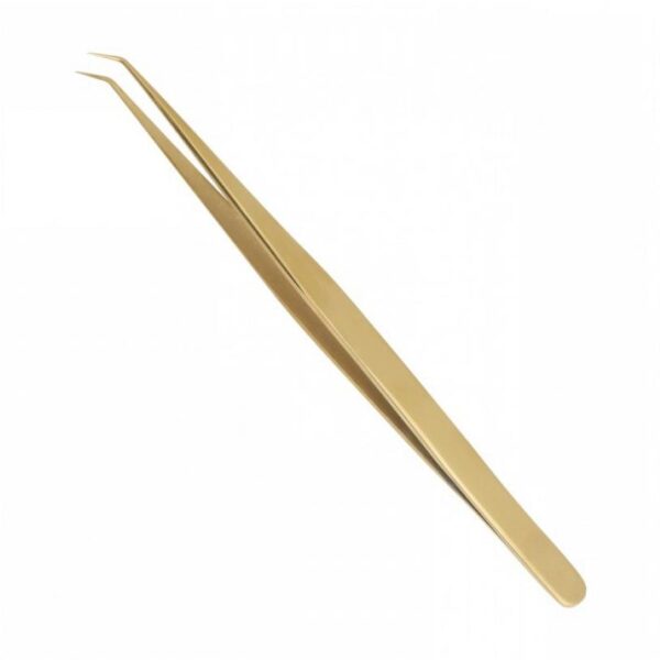 Gold Titanium Tweezer # 8